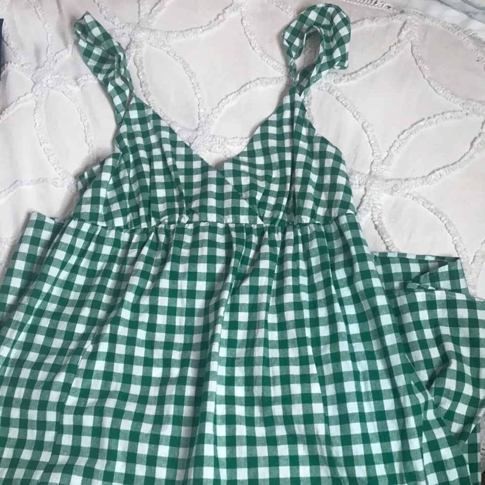 Beautiful Cotton Checkered Dress
